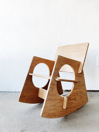 Handmade Vintage Mod Child’s Rocker