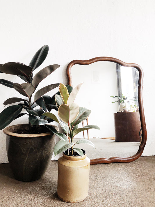 Victorian Shield Mirror