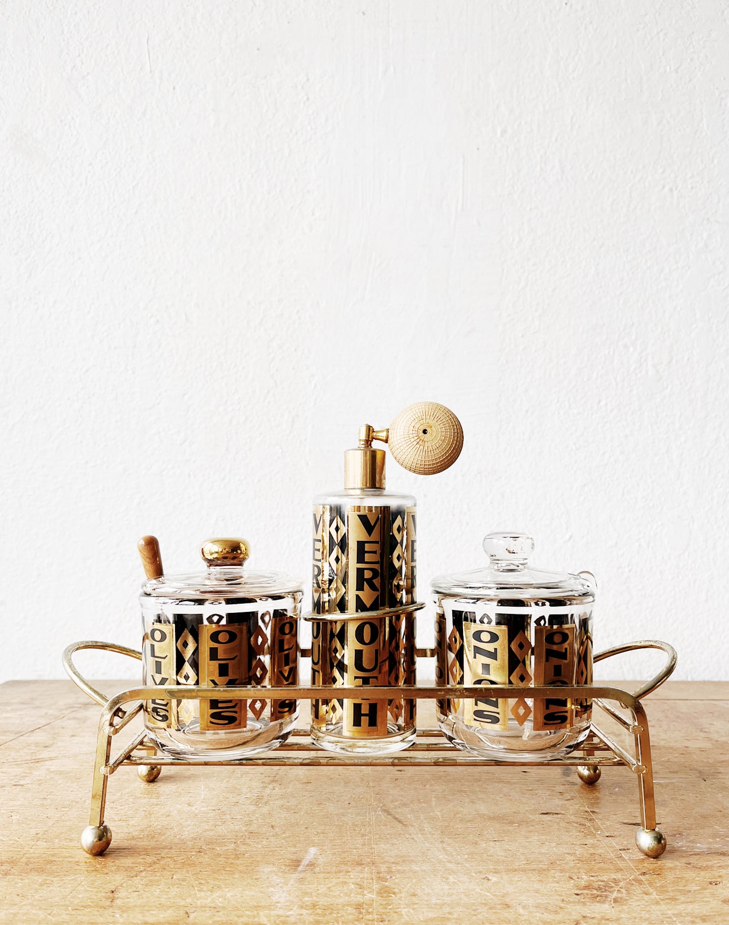 Mid Century Martini Set