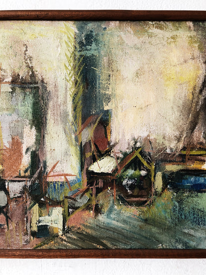 Original Mid Century Painting