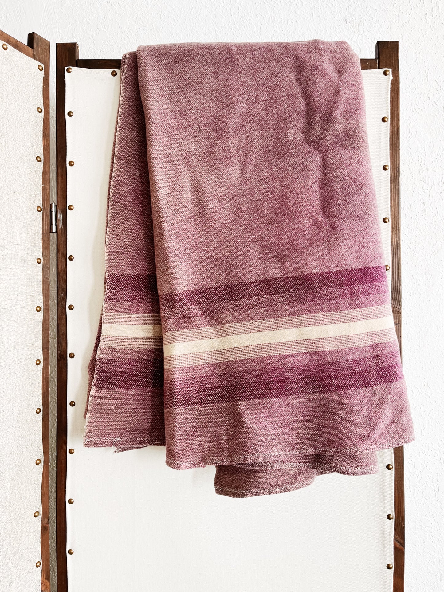 Vintage Wool Camp Blanket