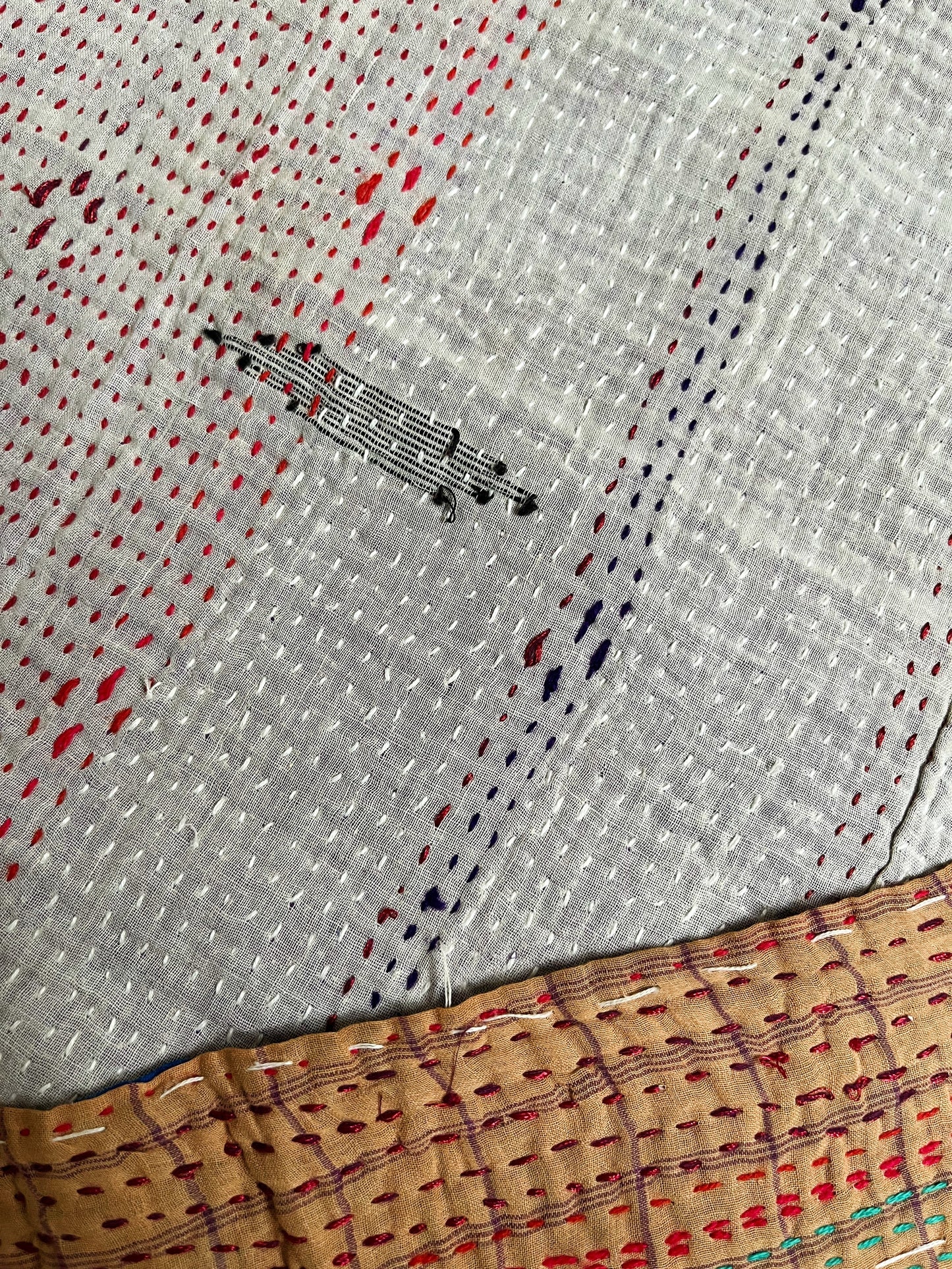 Vintage Kantha Quilt