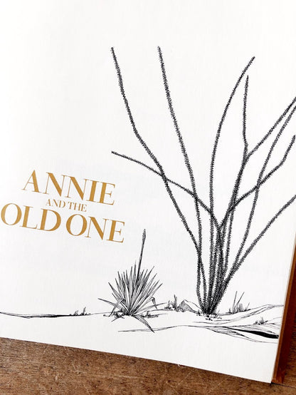 Vintage Illustrated Annie and the Old One