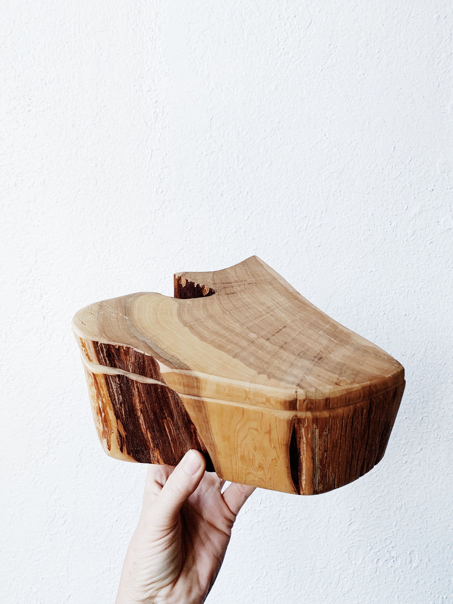 Handmade Live Edge Wood Box