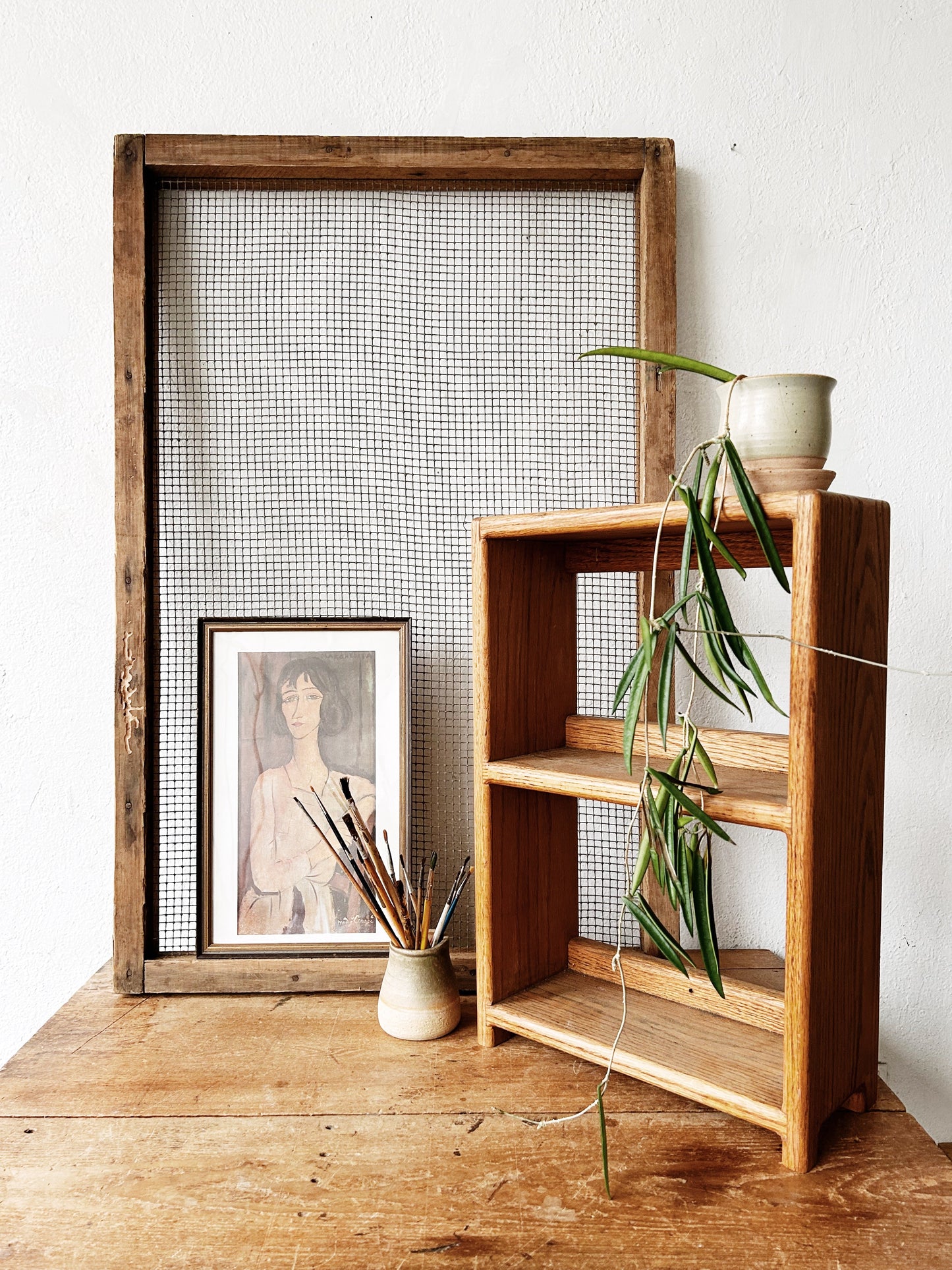 Vintage Framed Modigliani Print