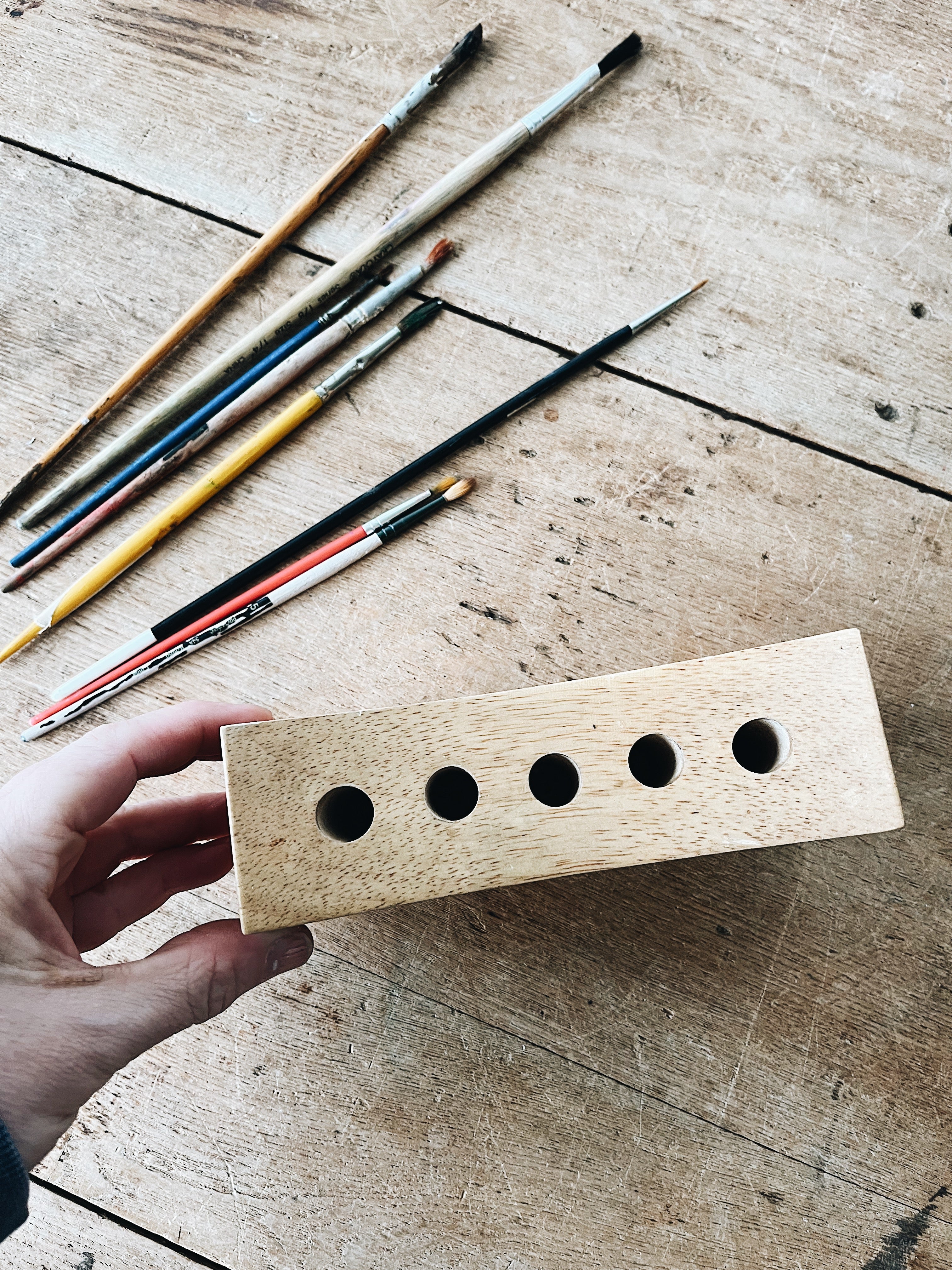 Vintage Brush Holder - Thumbnail 3