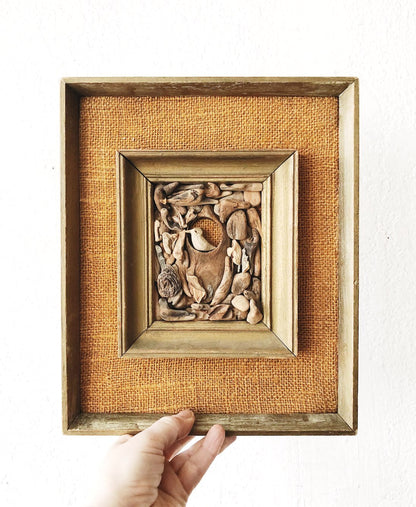 Mid Century Driftwood Art