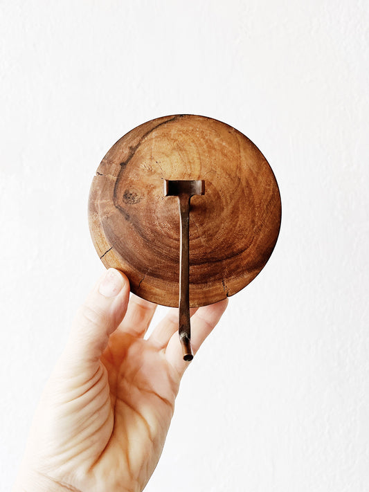 Wood and Copper Wall Hook