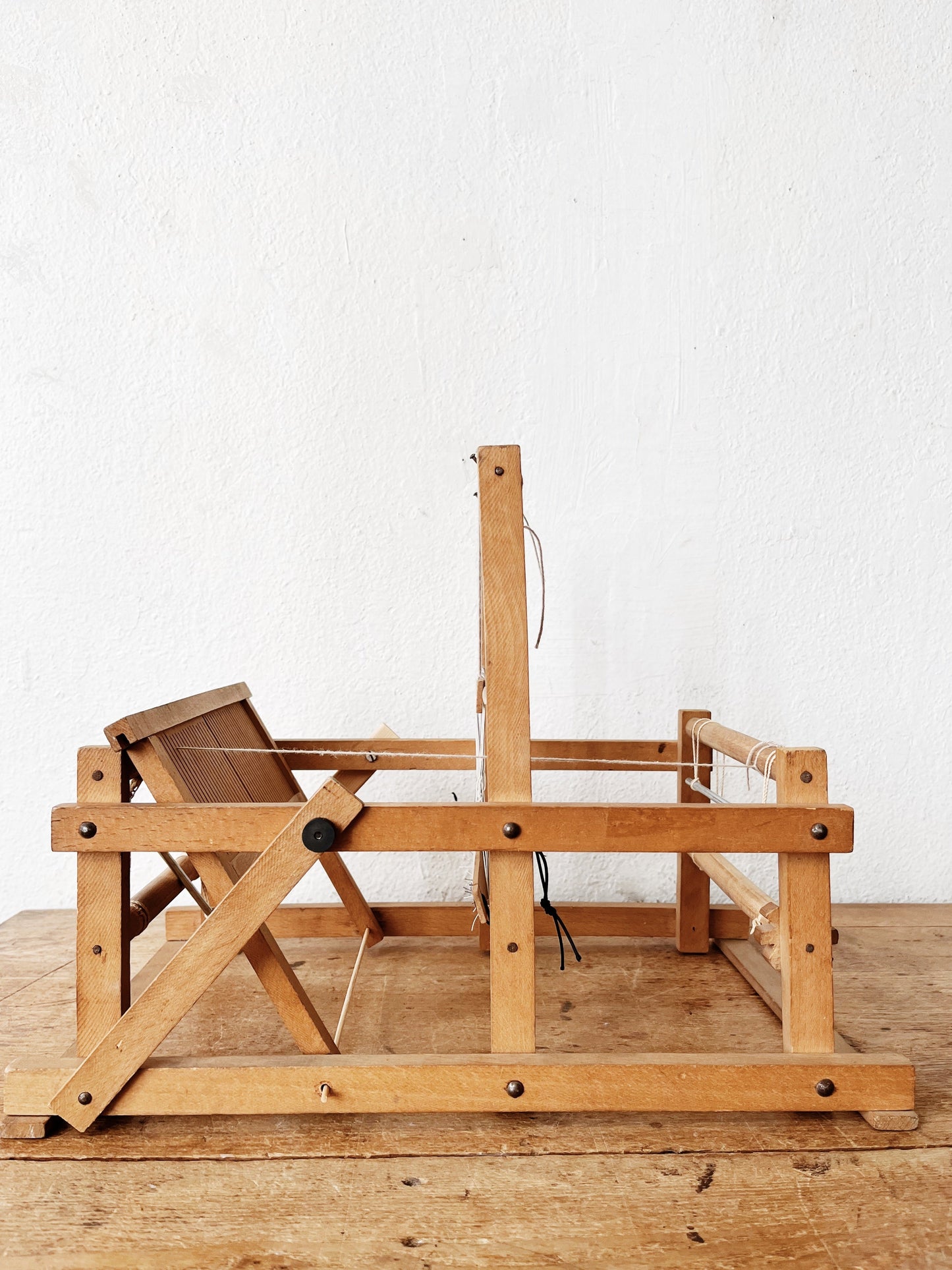 Vintage Tabletop Weaving Loom