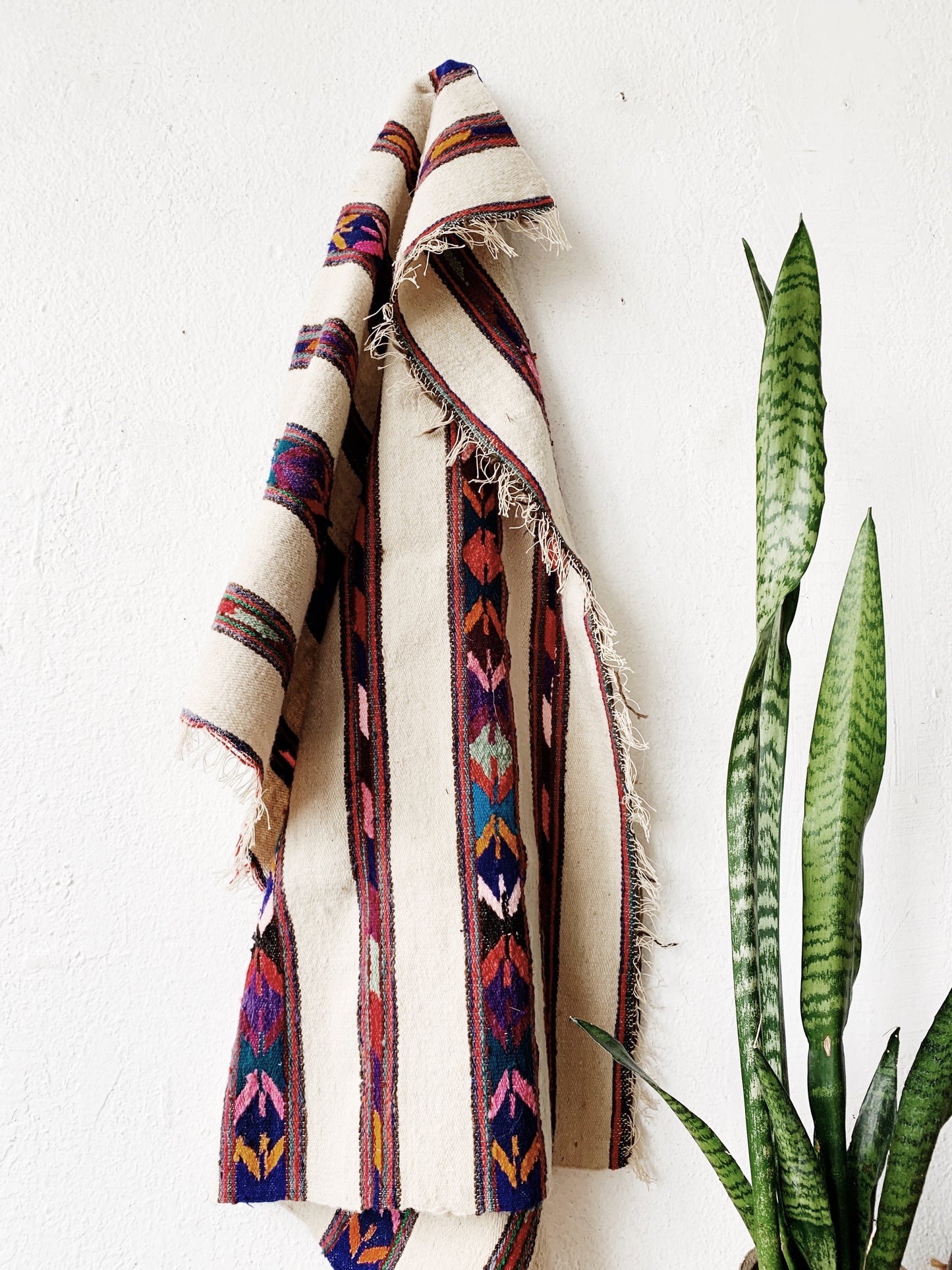 Vintage Wool Textile / Rug