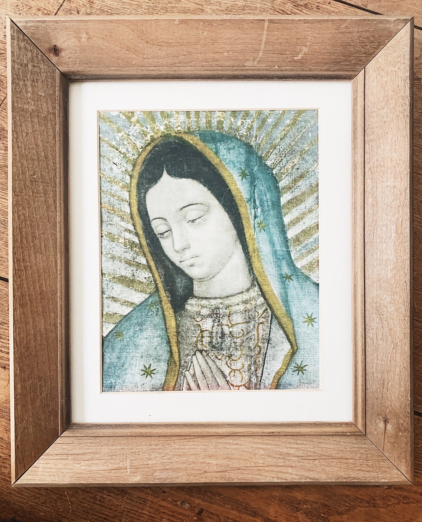 Vintage Our Lady of Guadalupe Framed Print
