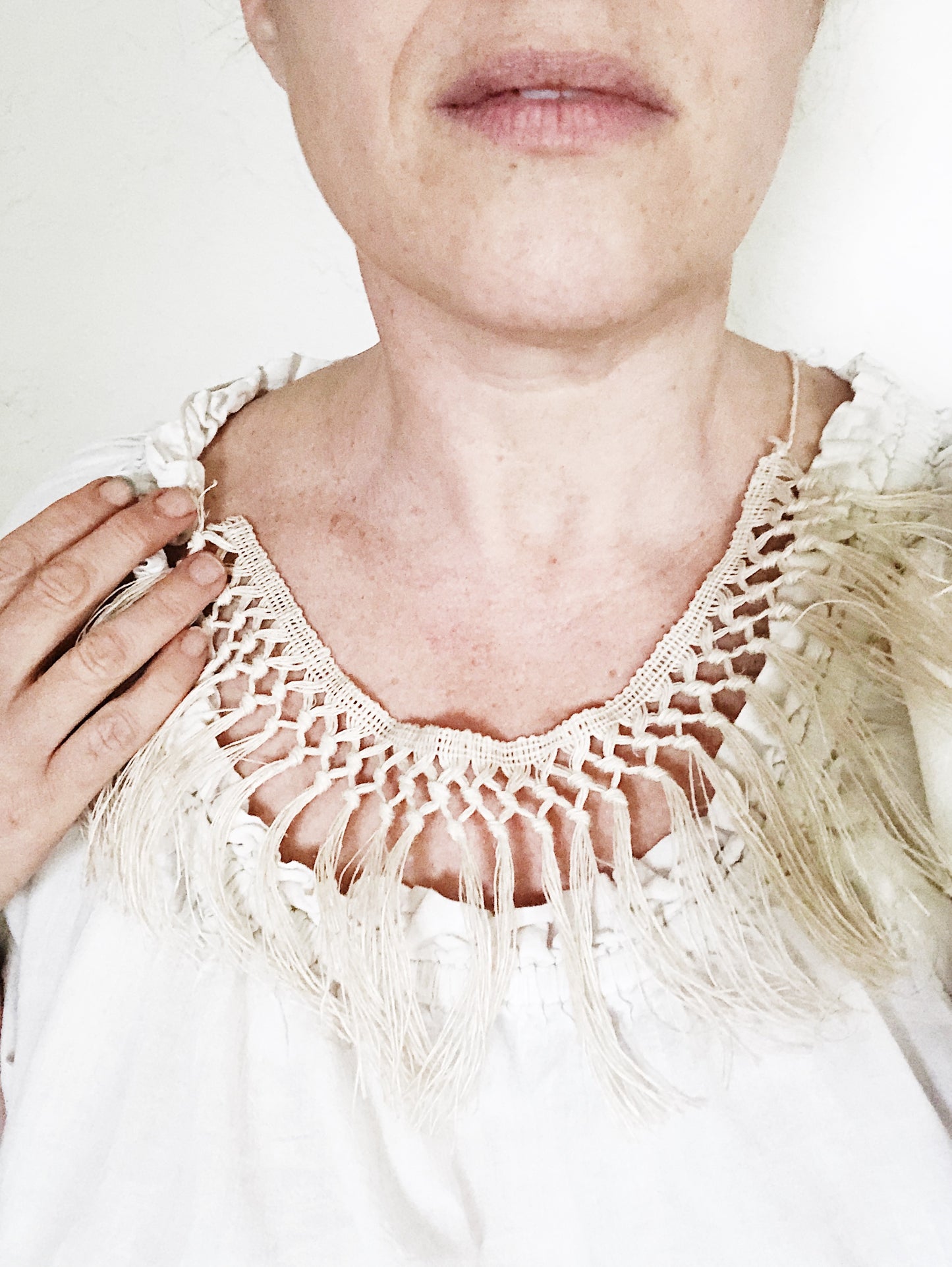Vintage Fringe Neckpiece