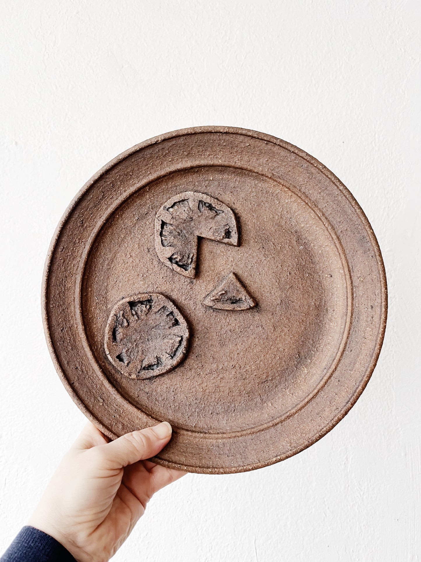 Large Ceramic Art Plate