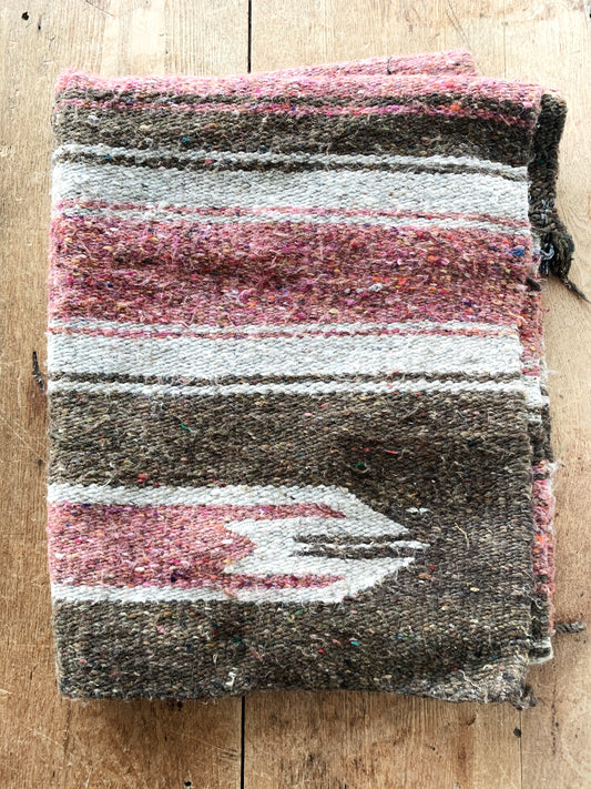Vintage Thick Cotton Blend Rug