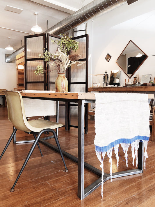 RESERVED ROSEMARY Handmade Reclaimed Wood Dining Table