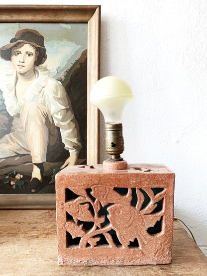 Vintage Pottery Lamp