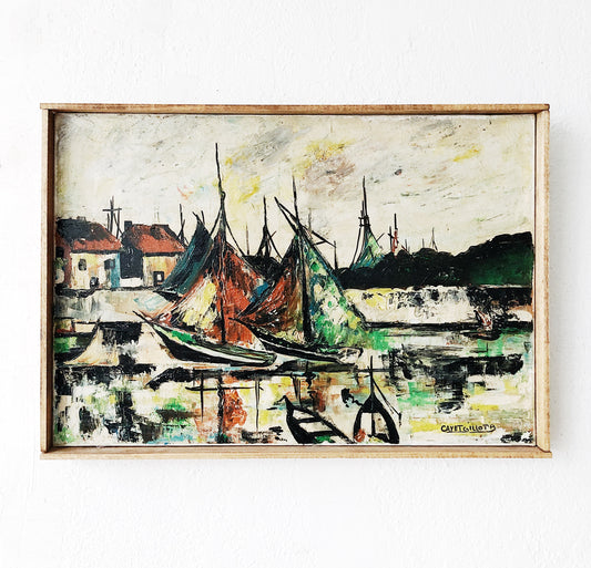 MCM Harbor Painting