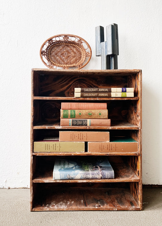 Vintage Rustic Handmade Shelf