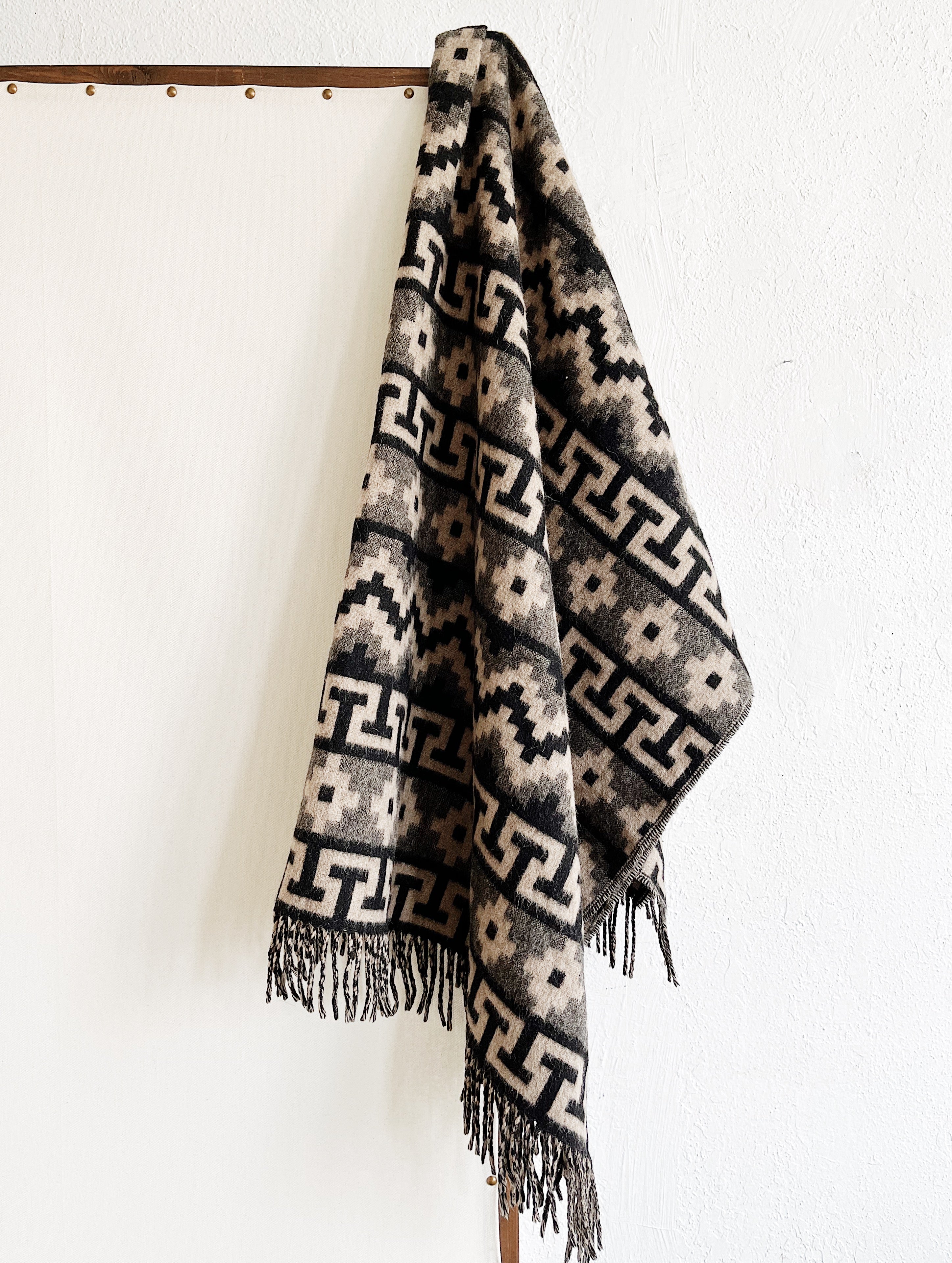 Vintage Alpaca Blanket