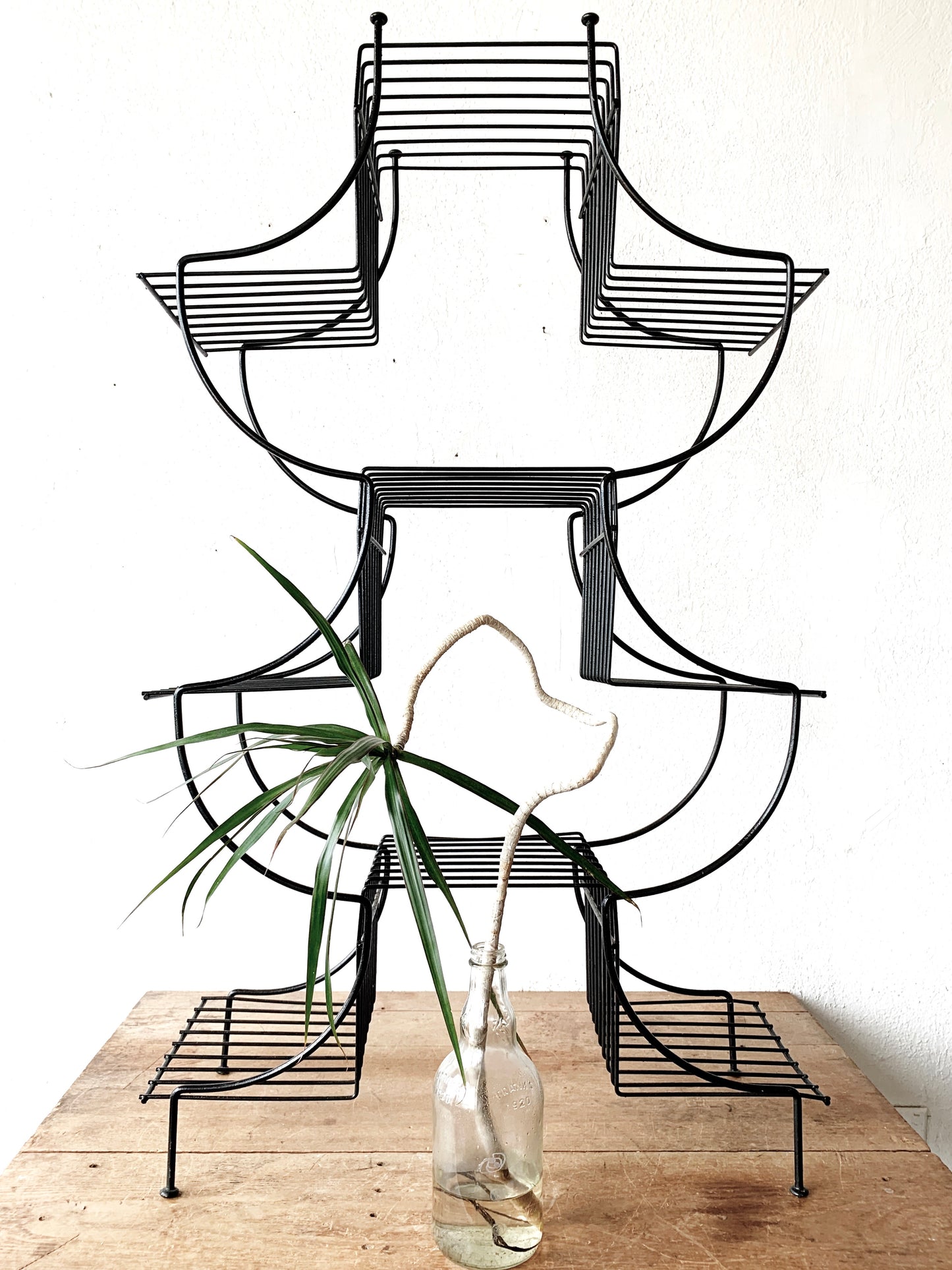 Mid Century Tiered Plant Stand