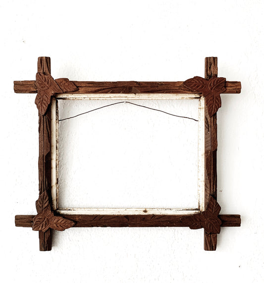 Antique Carved Wood Frame
