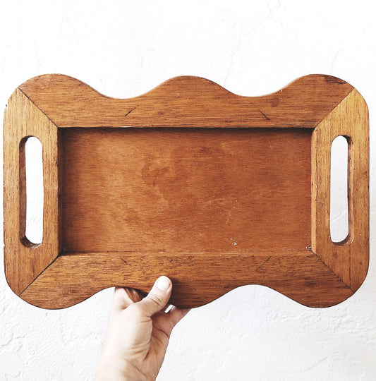 Vintage Wood Tray