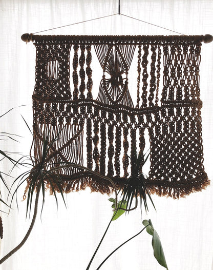 Vintage Macrame Curtain