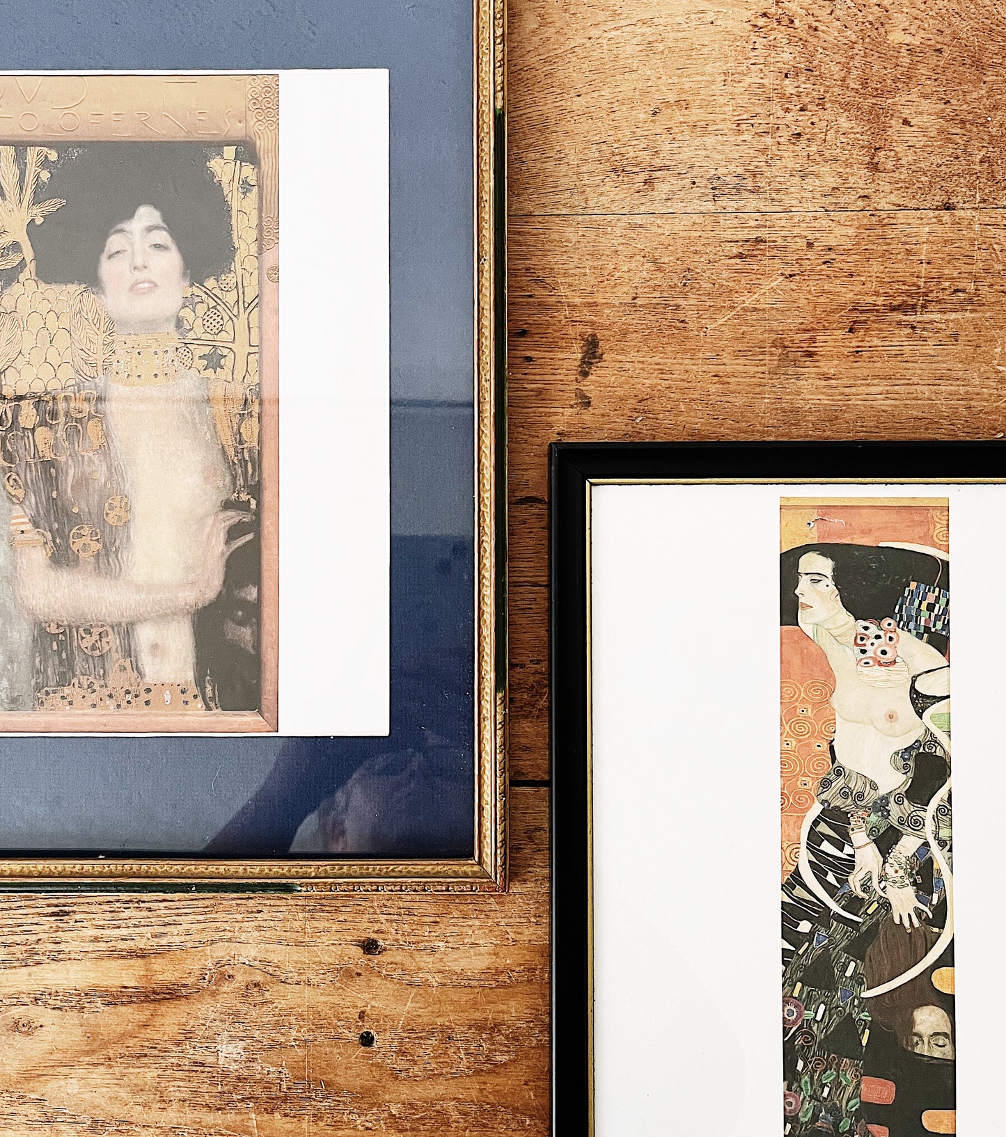 Vintage Framed Klimt Print