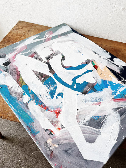 Abstract Original Mixed Media Painting