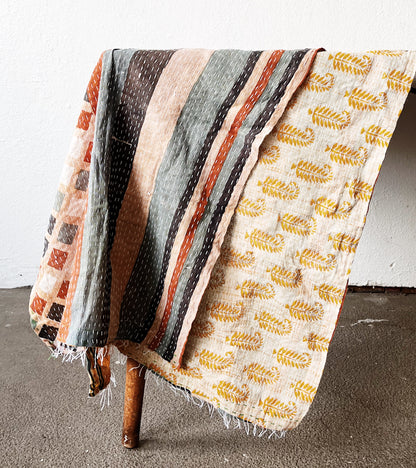 Vintage Kantha Scarf