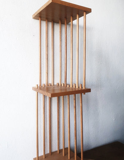 Vintage Expanding Book Rack or Shelf
