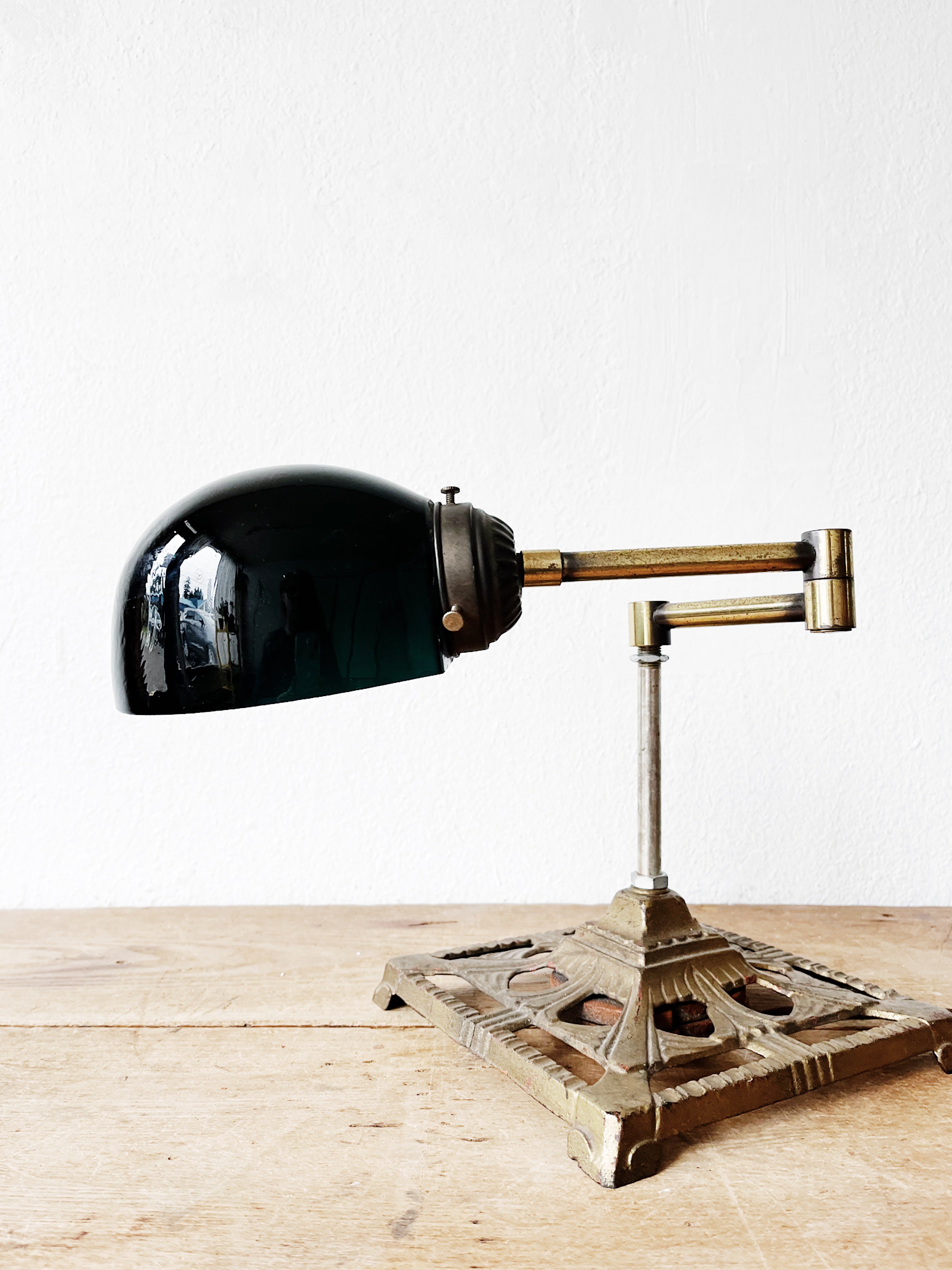 Antique Machine Age Lamp