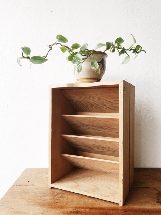 Vintage File Shelf