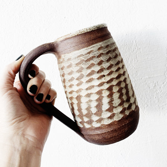 Extra Large Stoneware Mug