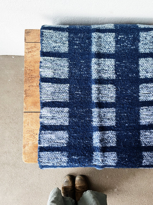 Hand Woven Felted Wool Rug