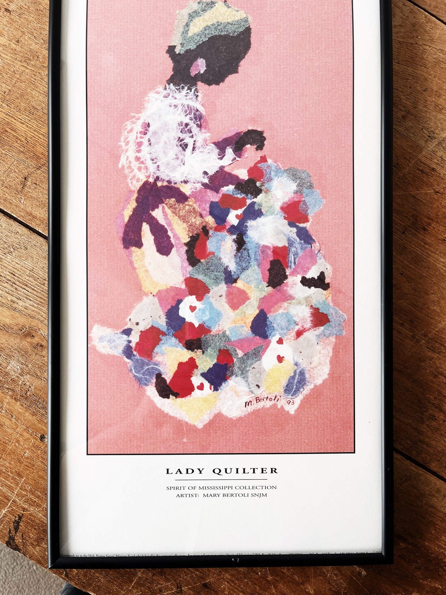 Vintage Bertoli Art Poster