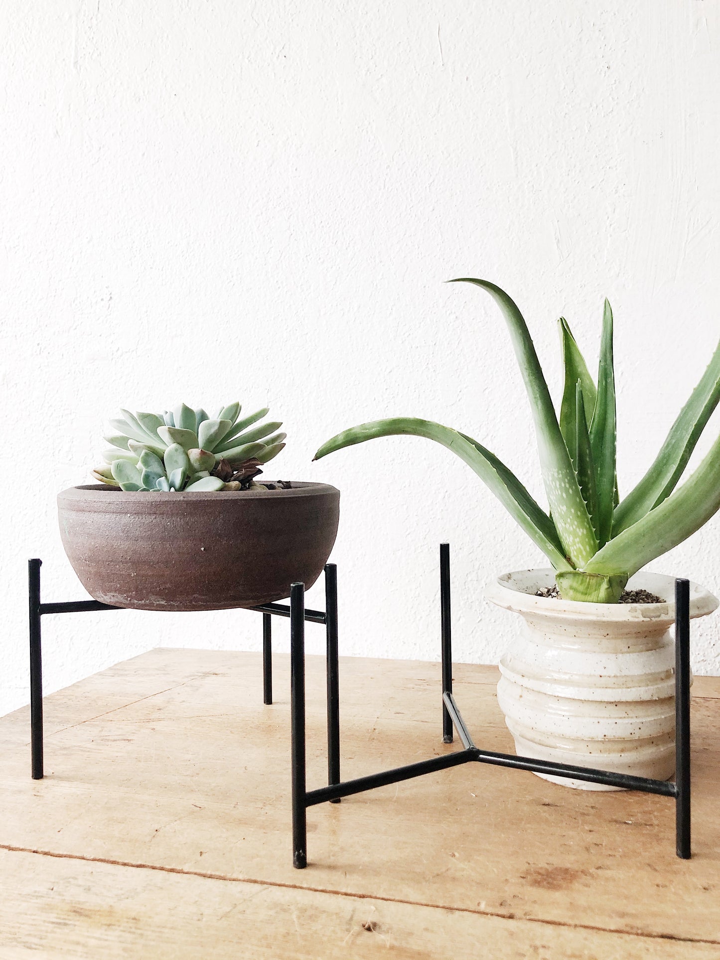 Enameled Tripod Stand