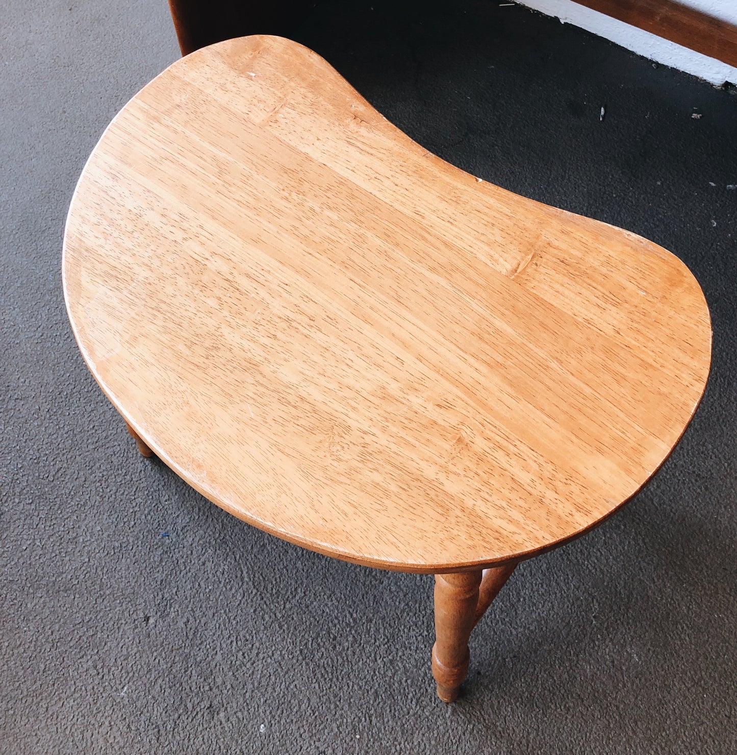 Vintage Maple Vanity and Mirror