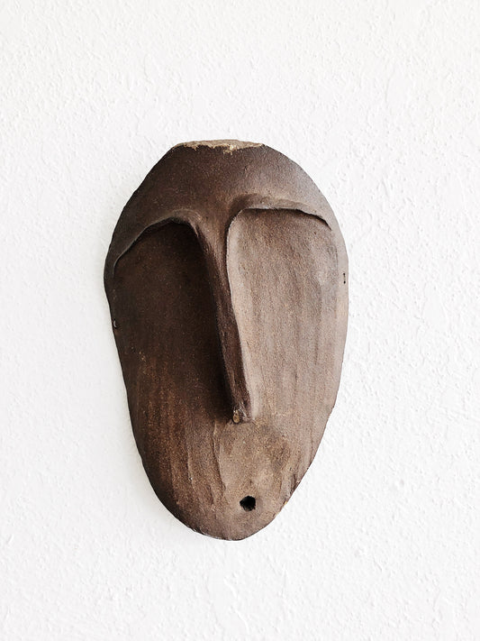 Vintage Clay Modigliani Style Mask