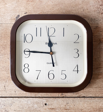 1980’s Bulova Wall Clock Japan