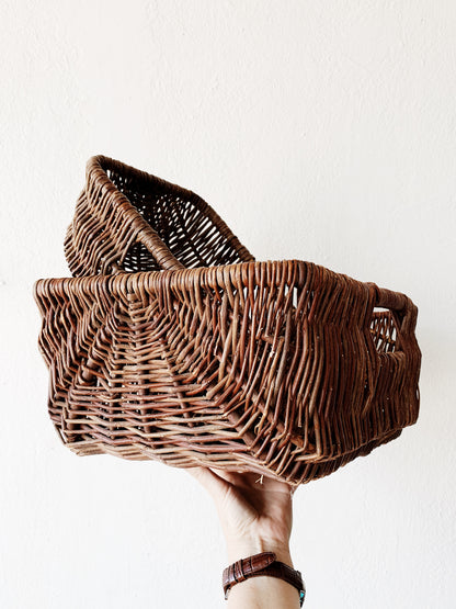 Nesting Woven Twig Baskets