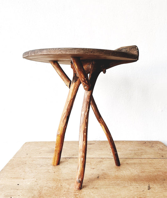 Vintage Handmade Twig Table