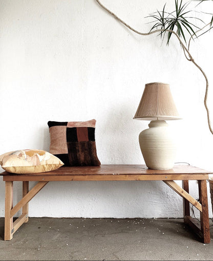 Long Handmade Wood Table or Bench