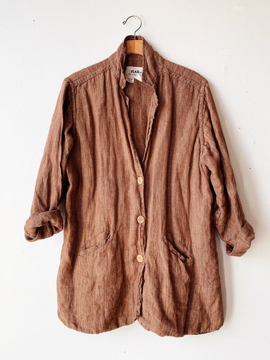FLAX Linen Poet Jacket