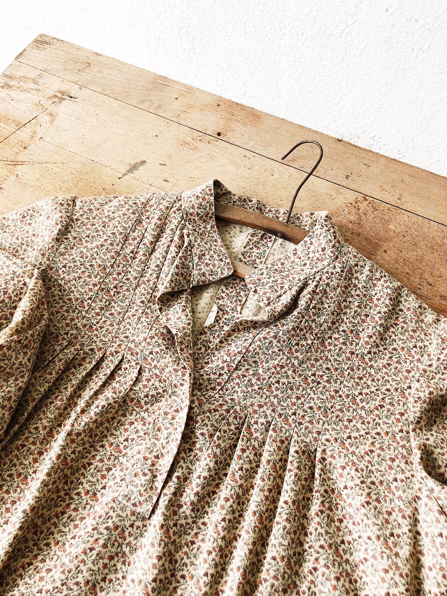 Handmade Vintage Calico Country Dress