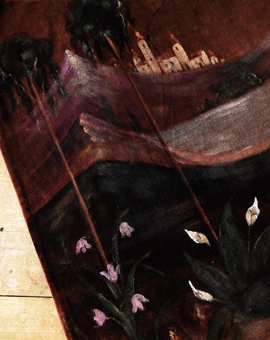 Large Vintage Velvet Painting