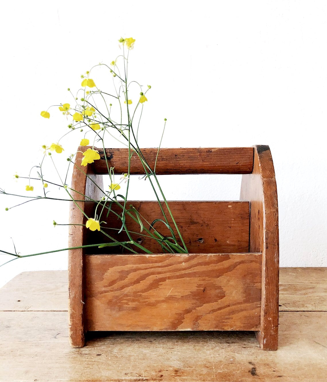 Vintage Wood Caddy