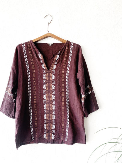 Embroidered Tunic Guatemala