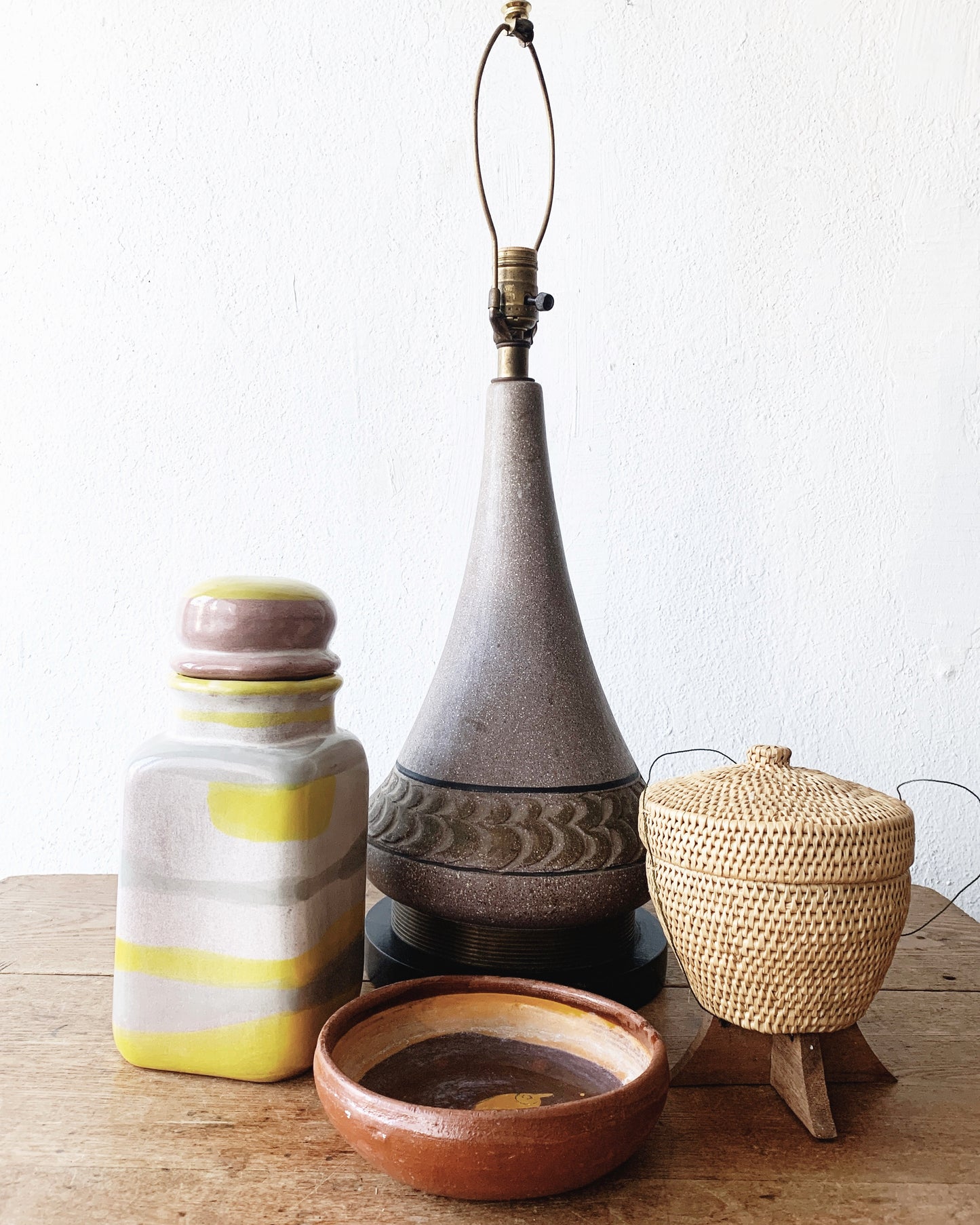 Mid Century Ceramic Lamp