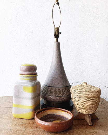 Mid Century Ceramic Lamp